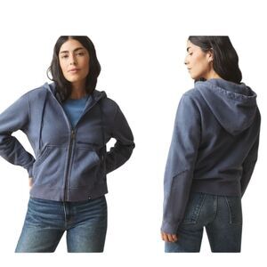 NEW American Giant American Giant Vintage Wash Classic Full Zip Hoodie true navy